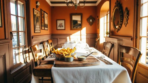 Top bistrots parisiens pour savourer des frites maison délicieuses